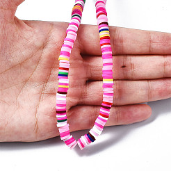 Полимерной глины ручной работы бисер нитей&nbsp;CLAY-R089-6mm-096