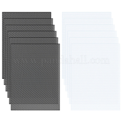 12 hoja de red antipolvo de PVC de 2 colores para computadora portátil&nbsp;KY-BC0001-43B