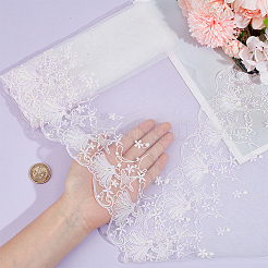 Марлевая вышивка ракушка морская звезда кружевная лента&nbsp;OCOR-WH0078-218