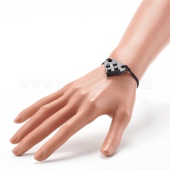 Blocs de construction en résine bracelets à maillons&nbsp;BJEW-JB06339-06