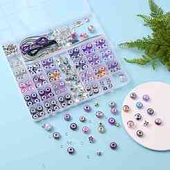 Наборы для изготовления европейских браслетов и ожерелий&nbsp;DIY-YW0004-91C