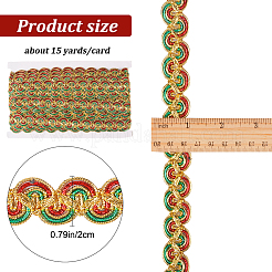 Rubans ondulés en polyester de 15 mètre&nbsp;OCOR-WH0082-61