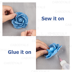 10 Stück 5 Stile Polyester Ornament Zubehör&nbsp;DIY-CY0003-20B