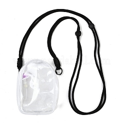 Bolso bandolera de PVC transparente con forma de arco para guardar muñecas&nbsp;PL-XCP1CD6-01