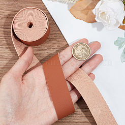 Плоский шнур из искусственной кожи из микрофибры длиной 2 м.&nbsp;FIND-WH0420-75B-04