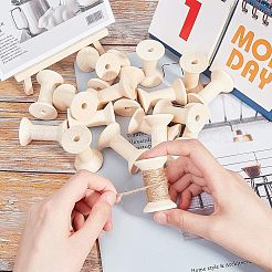 Holz leeren Spulen für Draht&nbsp;LS-WOOD-FG0001-04