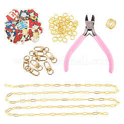 Kit de fabrication de porte-clés à faire soi-même pour la fête des mères&nbsp;DIY-TA0016-27