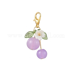 6 шт. подвесные украшения из стекла и акрила&nbsp;HJEW-JM04594