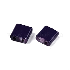 2 trous perles de rocaille de verre&nbsp;SEED-S023-26C-07