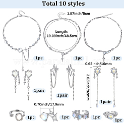 Schmuck Sets&nbsp;SJEW-BM0001-01