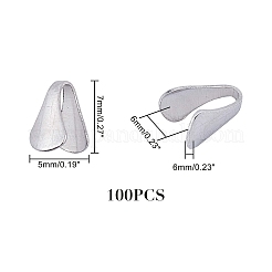 Концы шнура со складным зажимом из нержавеющей стали 304&nbsp;STAS-UN0007-90P