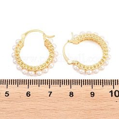 Boucles d'oreilles en laiton&nbsp;EJEW-Z164-15G