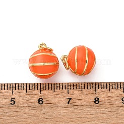 Латунь эмаль подвески&nbsp;KK-Q098-01G