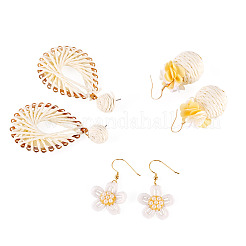 3 Paar 3 Stile Ohrring-Sets&nbsp;EJEW-TA000-70A