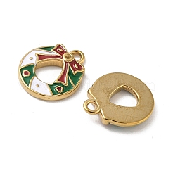 Подвески из нержавеющей стали 304 с эмалью&nbsp;STAS-L300-012G-39