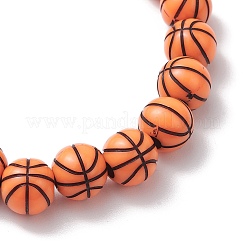 Ensemble de bracelets extensibles en perles acryliques pour hommes&nbsp;BJEW-JB10657-02