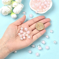 60 г 6 стиля прозрачных акриловых бусин наборы&nbsp;TACR-YW0002-50