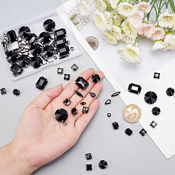 100 Stück 10 Stil Strass zum Aufnähen&nbsp;RGLA-PH0001-15