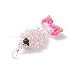 Граненые подвески стекла&nbsp;PALLOY-MZ00661-03