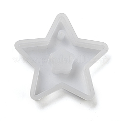 Силиконовые Молды с пиксельным сердцем своими руками&nbsp;LS-AJEW-U013-03E