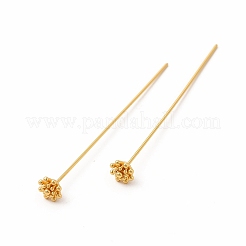 Латунные штифты в виде цветов&nbsp;X-KK-A178-09G