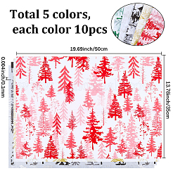 50 шт. 5 вида папиросной бумаги&nbsp;DIY-SP0005-17