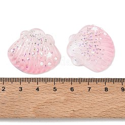 Cabochons résine opaque & paillette&nbsp;RE-CBA6E1B-01B