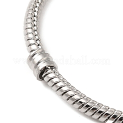 Браслеты из кубического циркония с покрытием из латуни с микропаве&nbsp;BJEW-P336-01P