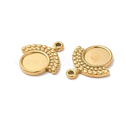Cabochon-Fassungen für Anhänger aus Edelstahl 304&nbsp;STAS-H214-26G