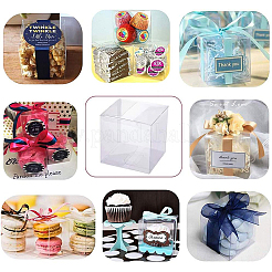 Confezione regalo in plastica trasparente per animali domestici&nbsp;CON-WH0052-8x8cm