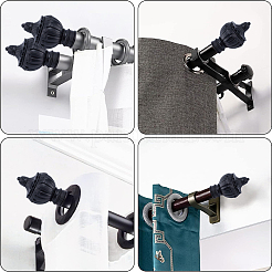 Пластиковые головки для карнизов FIND-WH0021-34A