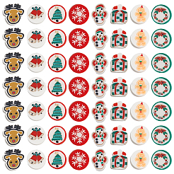 300шт бусины из полимерной глины ручной работы&nbsp;CLAY-SP0001-15