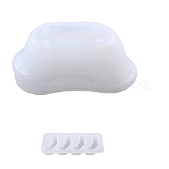 Stampi per scatole di immagazzinaggio in silicone fai da te a forma di vasca da bagno&nbsp;SIMO-PW0015-27