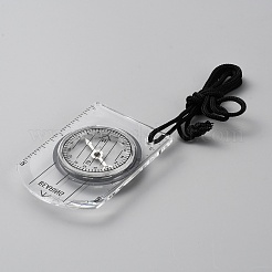 Boussole portable en acrylique&nbsp;AJEW-WH0505-60