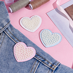 6 шт. 3 цвета полиэстер компьютеризированная вышивка ткань утюг на / пришить патчи&nbsp;DIY-PH0032-47