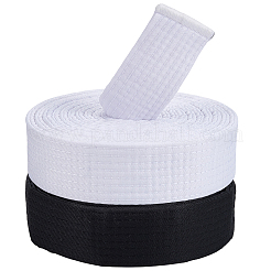 2 ceinture de taekwondo bicolore&nbsp;AJEW-CN0007-61