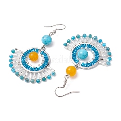 Natürlicher malaysischer Jade und Apatit&nbsp;EJEW-MZ00240