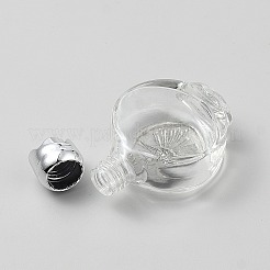 Leere Weihwasserflaschen aus Glas für religiöse&nbsp;AJEW-WH0816-225-10AS