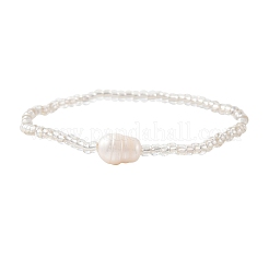 Bracelets extensibles en perles de rocaille en verre pour femmes&nbsp;BJEW-JB11638