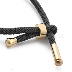 Браслеты хлопок шнур&nbsp;BJEW-F360-B34