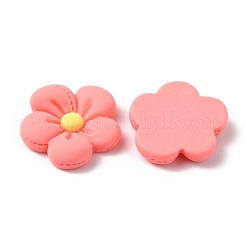 Cabochons di opaco resina&nbsp;RESI-WH0021-38A-02