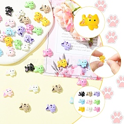 18 шт. 9-х цветные бусины из цинкового сплава&nbsp;FIND-YW0011-32