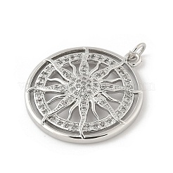 Латунные микро проложить кубического циркония подвески&nbsp;LS-KK-Z111-02P