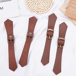 6 boucle de ceinture en similicuir PU&nbsp;AJEW-FG0001-57