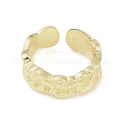 Bagues de manchette ouvertes en acier inoxydable 304 pour femmes&nbsp;RJEW-H229-02G-07
