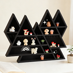 Mensola da parete triangolare in legno&nbsp;AJEW-WH0410-309