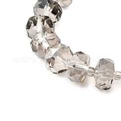 Прозрачные стеклянные бусины гальваническим пряди&nbsp;EGLA-P062-01A-03