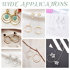 30 шт. соединительное кольцо из нержавеющей стали 201&nbsp;FIND-UN0003-65