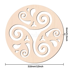 Деревянные кабошоны WOOD-WH0101-013