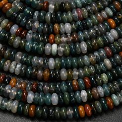 Природного индийского агата бисер нитей&nbsp;G-L635-A29-4x2mm